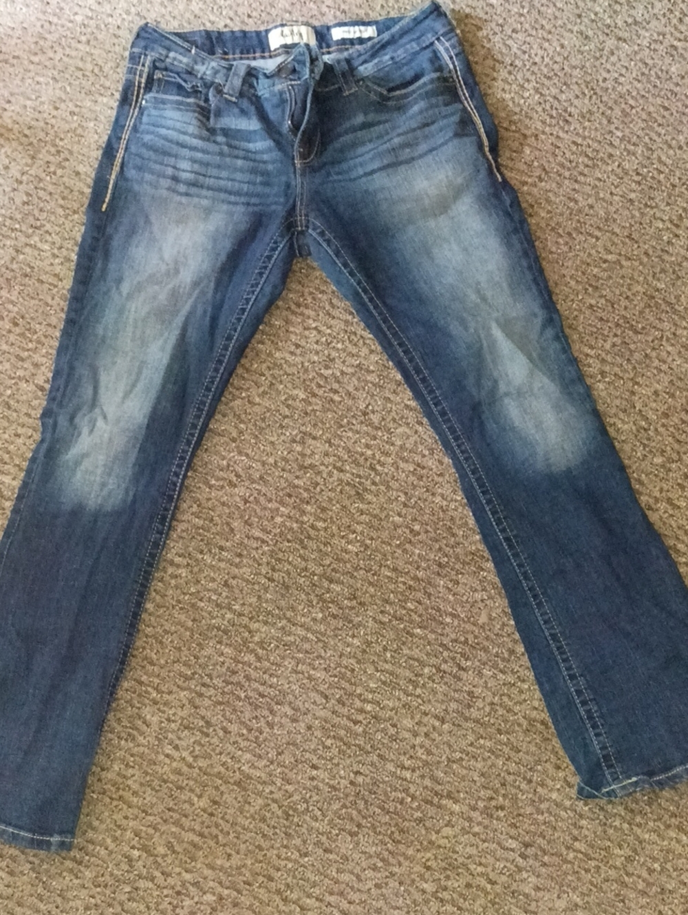 Women's Daytrip Blue Washed Denim Jeans Virgo Bootcut Size 31R